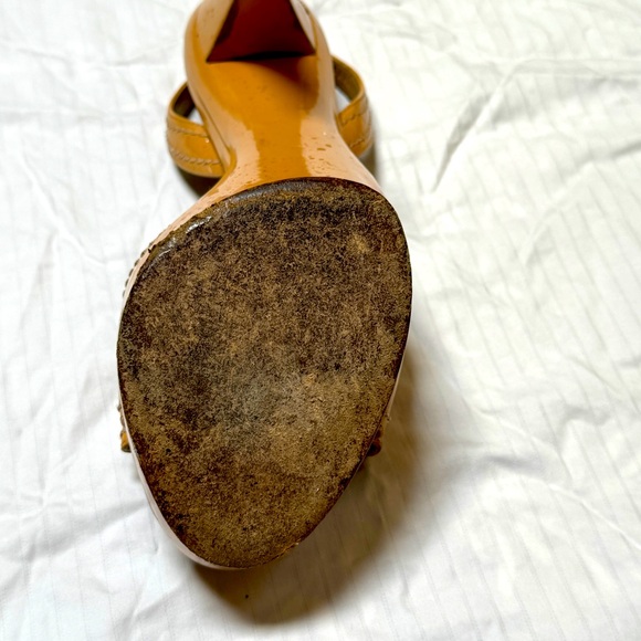 Valentino Bow Accent Slingback Sandals - Picture 8 of 16